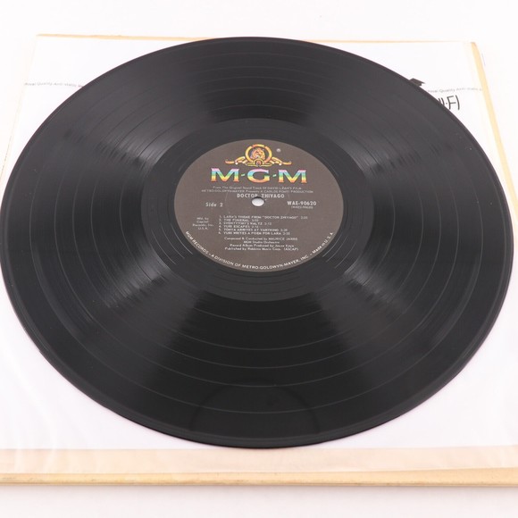 Dr Zhivago The Original Soundtrack Album MGM Vinyl LP 12" Vinyl LP WAE-90620 - Picture 12 of 12
